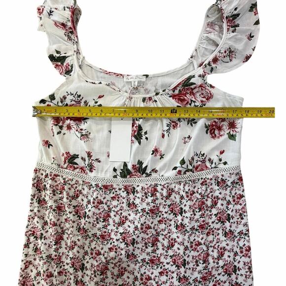 By the River Anthropologie NWT SZ Small
Rose Tiered Maxi Dress Cottagecore BOHO - Picture 11 of 16